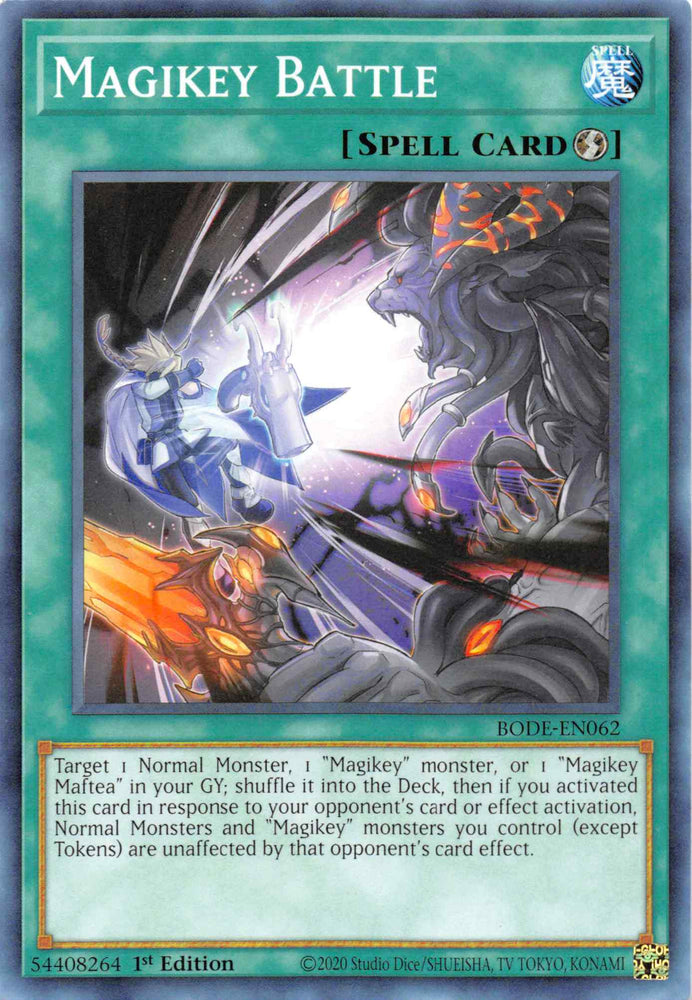 Magikey Battle [BODE-EN062] Common Yu-Gi-Oh!