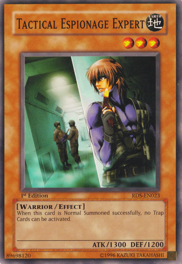 Tactical Espionage Expert [RDS-EN023] Common Yu-Gi-Oh!
