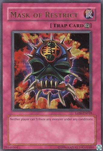 Mask of Restrict [LON-EN018] Ultra Rare Yu-Gi-Oh!