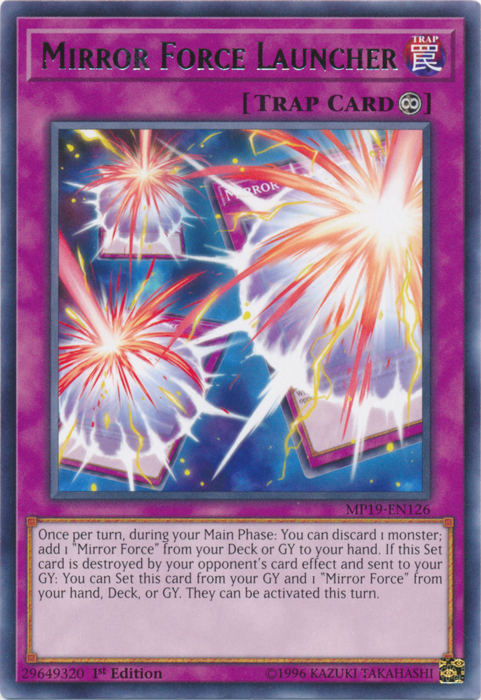 Mirror Force Launcher [MP19-EN126] Rare Yu-Gi-Oh!
