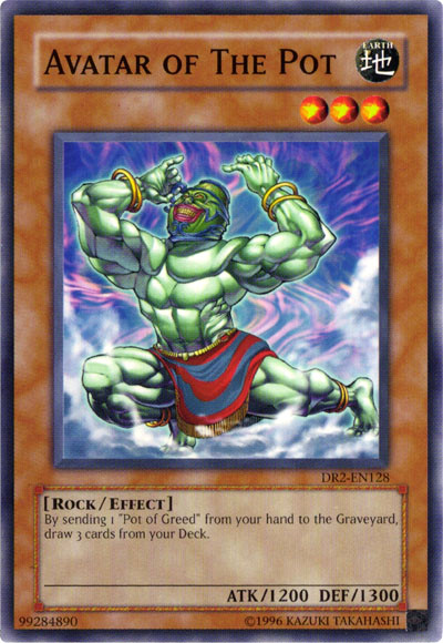 Avatar of The Pot [DR2-EN128] Common Yu-Gi-Oh!