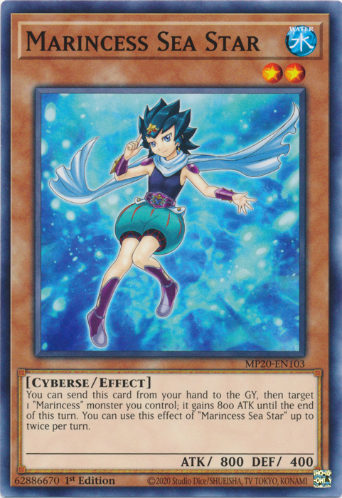 Marincess Sea Star [MP20-EN103] Common Yu-Gi-Oh!