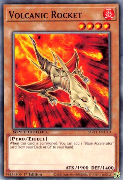 Volcanic Rocket [SGX1-ENH10] Common Yu-Gi-Oh!