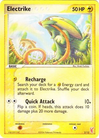 Electrike (2/12) [EX: Trainer Kit 2 - Plusle] Pokémon