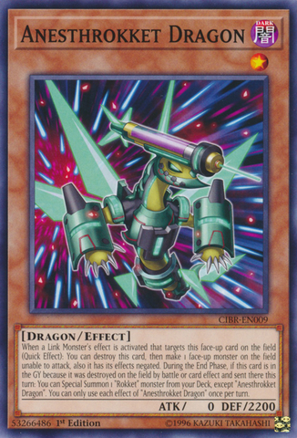 Anesthrokket Dragon [CIBR-EN009] Common Yu-Gi-Oh!