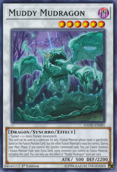 Muddy Mudragon [DANE-EN081] Rare Yu-Gi-Oh!