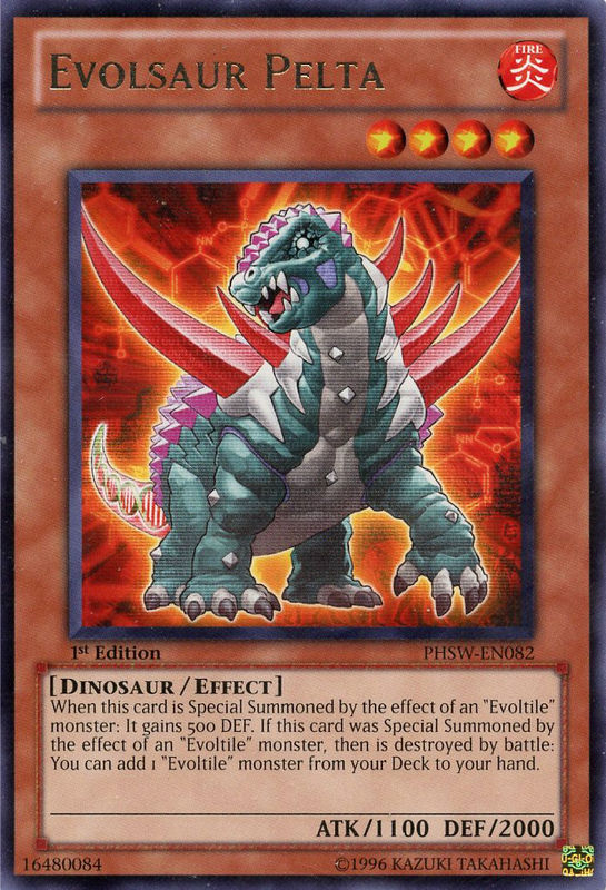 Evolsaur Pelta [PHSW-EN082] Rare Yu-Gi-Oh!