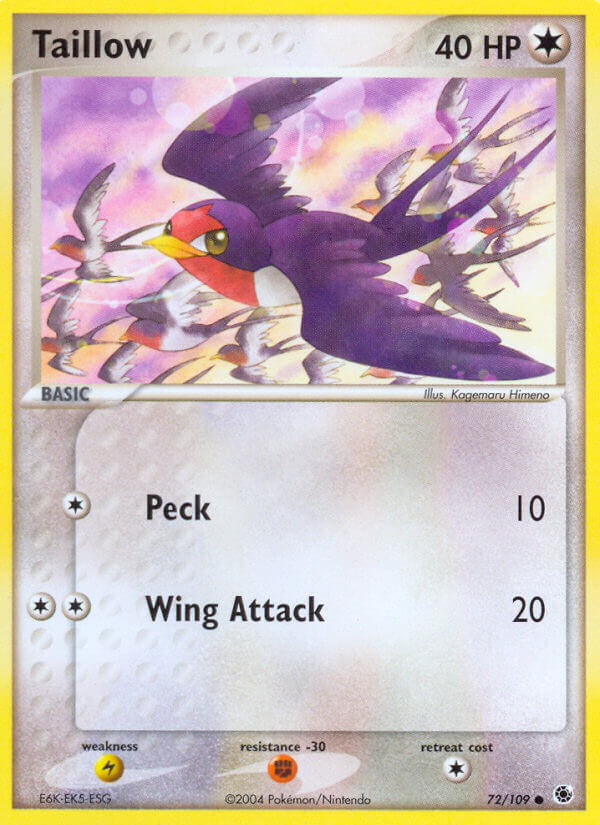 Taillow (72/109) [EX: Battle Stadium] Pokémon