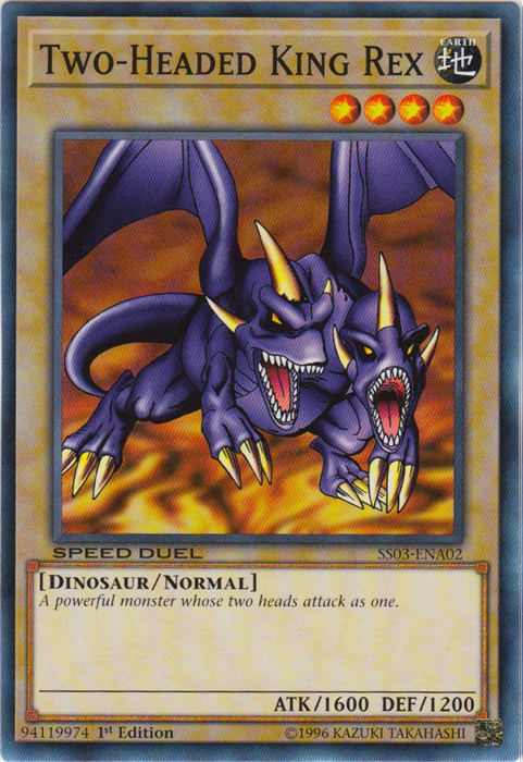 Two-Headed King Rex [SS03-ENA02] Common Yu-Gi-Oh!