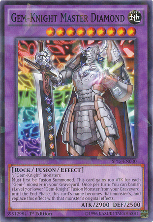 Gem-Knight Master Diamond [SP15-EN030] Shatterfoil Rare Yu-Gi-Oh!