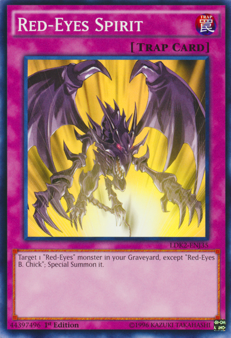 Red-Eyes Spirit [LDK2-ENJ35] Common Yu-Gi-Oh!