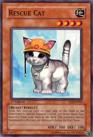 Rescue Cat [FET-EN033] Common Yu-Gi-Oh!