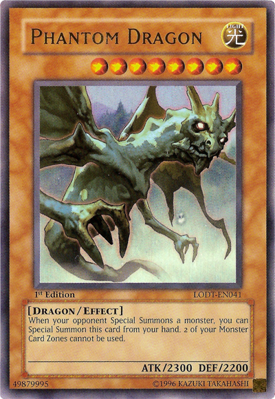 Phantom Dragon [LODT-EN041] Ultra Rare Yu-Gi-Oh!