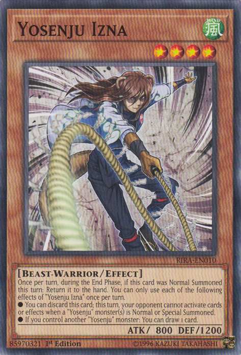 Yosenju Izna [RIRA-EN010] Common Yu-Gi-Oh!