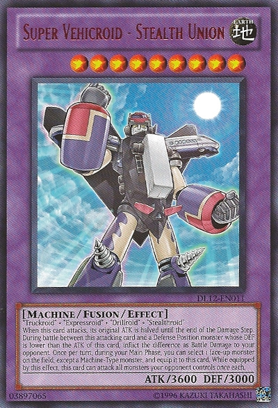 Super Vehicroid - Stealth Union (Red) [DL12-EN011] Rare Yu-Gi-Oh!