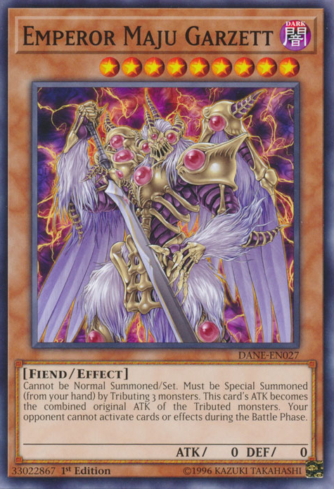 Emperor Maju Garzett [DANE-EN027] Common Yu-Gi-Oh!