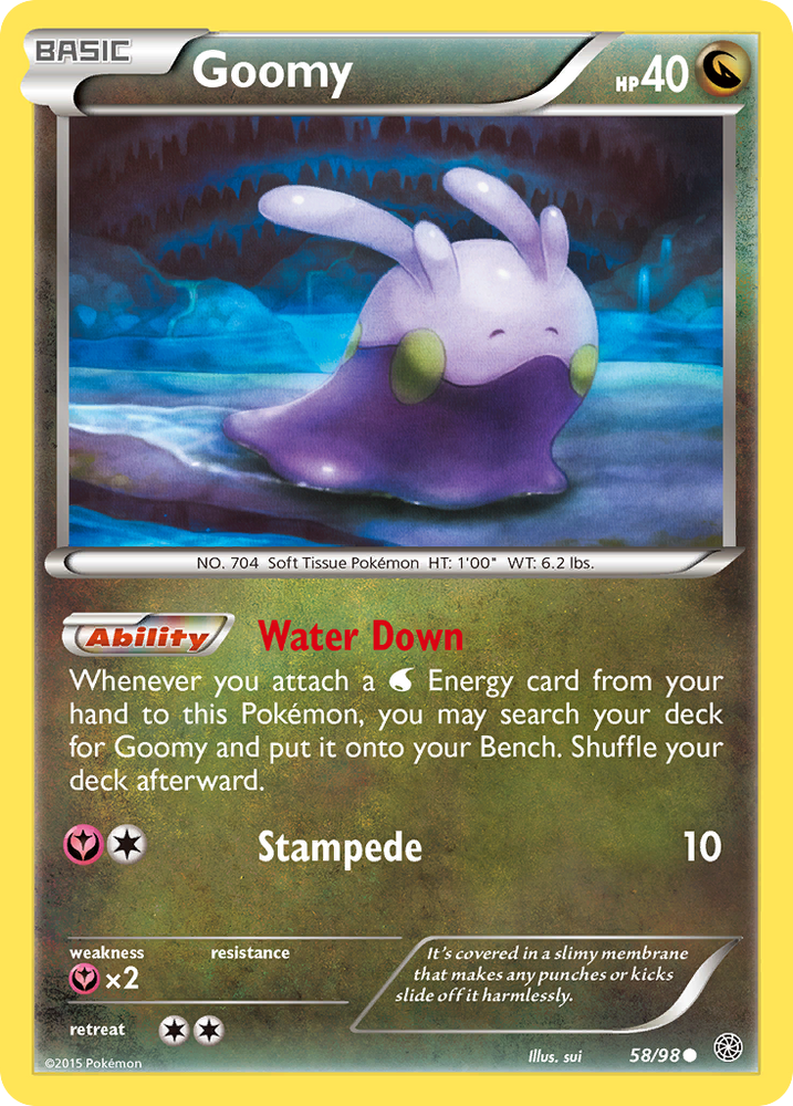 Goomy (58/98) [XY: Ancient Origins] Pokémon