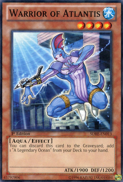 Warrior of Atlantis [SDRE-EN013] Common Yu-Gi-Oh!