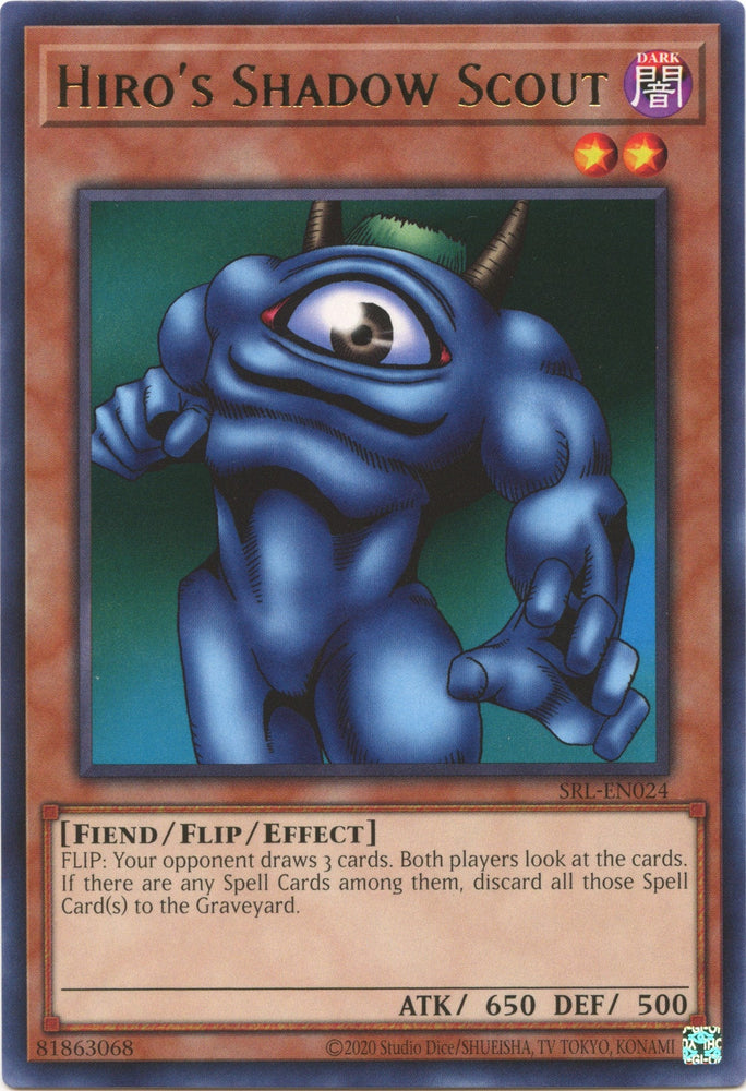 Hiro's Shadow Scout (25th Anniversary) [SRL-EN024] Rare Yu-Gi-Oh!