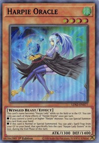 Harpie Oracle (Blue) [LDS2-EN077] Ultra Rare Yu-Gi-Oh!