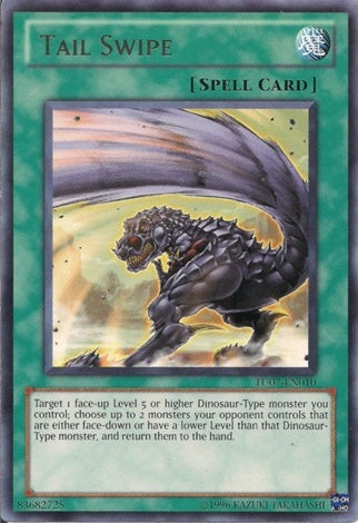 Tail Swipe [TU07-EN010] Rare Yu-Gi-Oh!