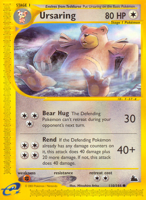 Ursaring (110/144) [Skyridge] Pokémon