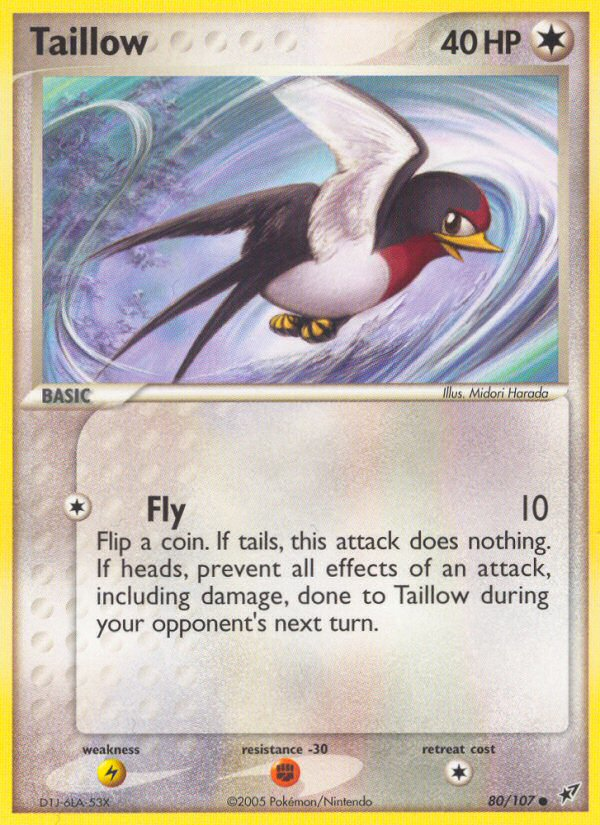 Taillow (80/107) [EX: Deoxys] Pokémon