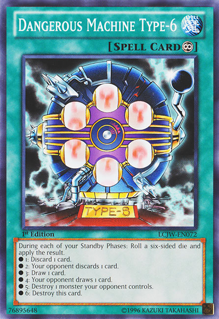 Dangerous Machine Type-6 [LCJW-EN072] Common Yu-Gi-Oh!