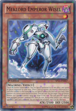 Meklord Emperor Wisel [SP13-EN047] Starfoil Rare Yu-Gi-Oh!