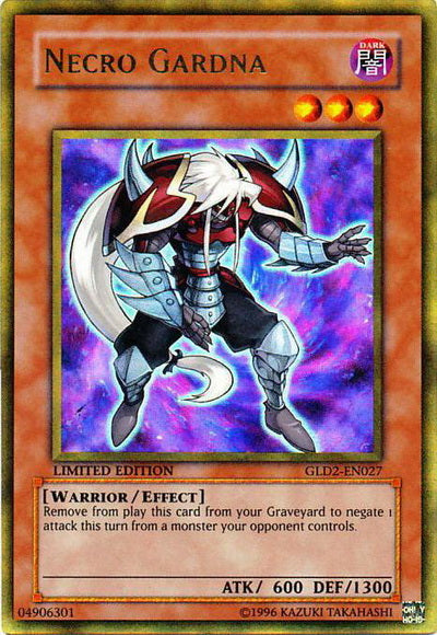 Necro Gardna [GLD2-EN027] Ultra Rare Yu-Gi-Oh!