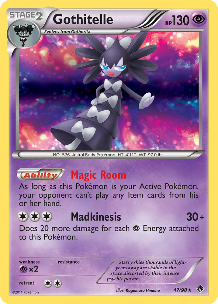 Gothitelle (47/98) [Black & White: Emerging Powers] Pokémon