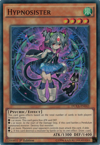 Hypnosister [DUEA-EN043] Super Rare Yu-Gi-Oh!