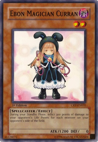 Ebon Magician Curran [CRV-EN031] Common Yu-Gi-Oh!