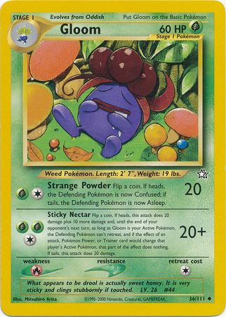 Gloom (36/111) [Neo Genesis Unlimited] Pokémon