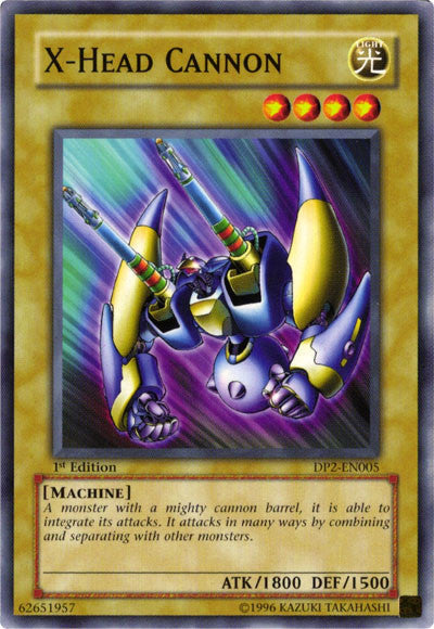 X-Head Cannon [DP2-EN005] Common Yu-Gi-Oh!