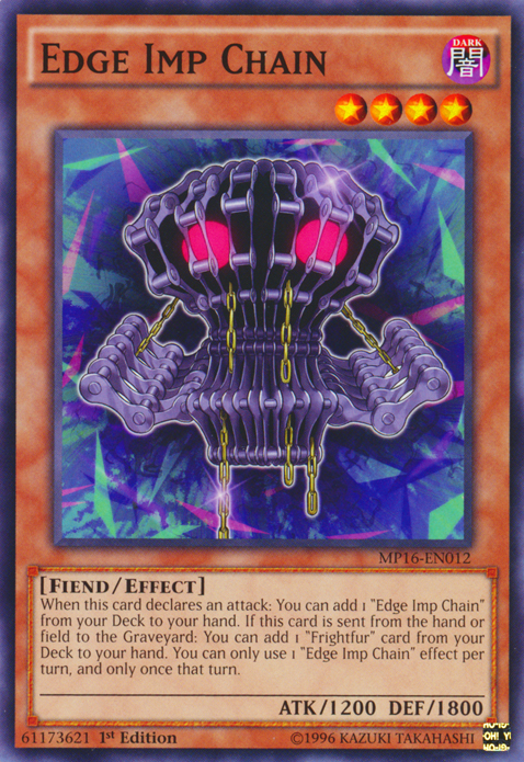 Edge Imp Chain [MP16-EN012] Common Yu-Gi-Oh!