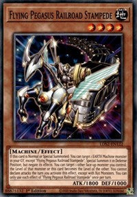 Flying Pegasus Railroad Stampede [LDS2-EN122] Common Yu-Gi-Oh!