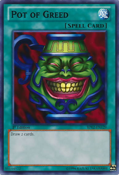 Pot of Greed [BP02-EN129] Mosaic Rare Yu-Gi-Oh!