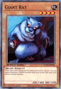 Giant Rat [SGX1-END03] Common Yu-Gi-Oh!