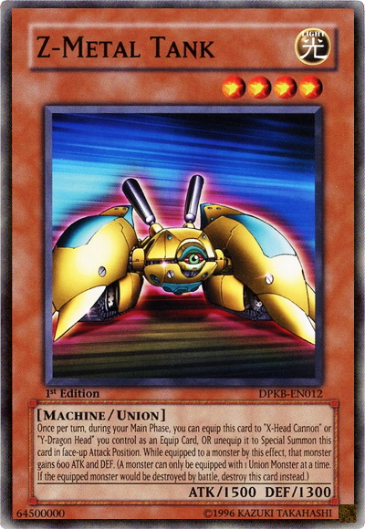 Z-Metal Tank [DPKB-EN012] Common Yu-Gi-Oh!