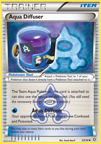 Aqua Diffuser (23/34) [XY: Double Crisis] Pokémon