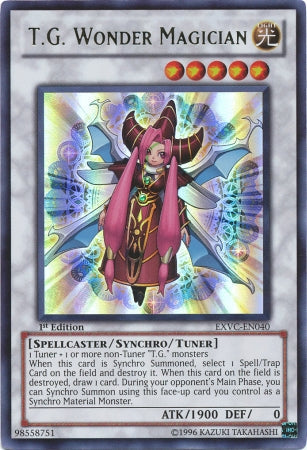 T.G. Wonder Magician [EXVC-EN040] Ultra Rare Yu-Gi-Oh!