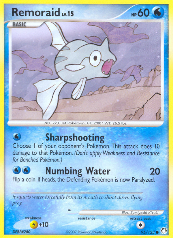 Remoraid (95/123) [Diamond & Pearl: Mysterious Treasures] Pokémon
