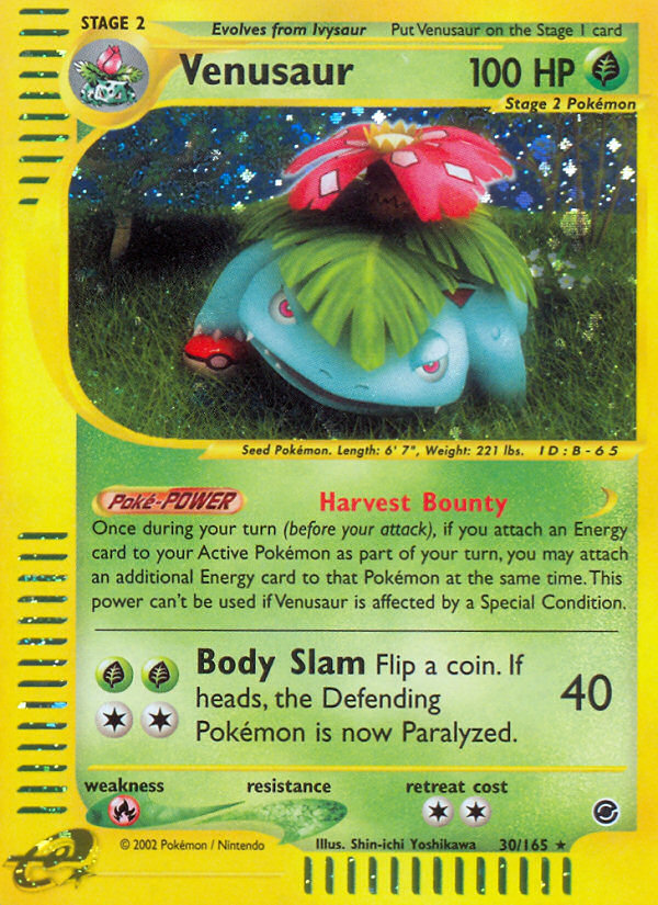 Venusaur (30/165) [Expedition: Base Set] Pokémon