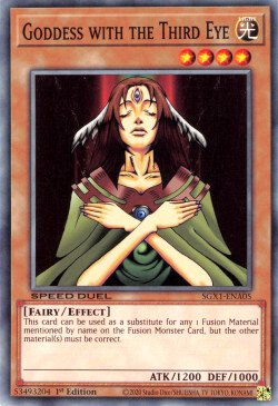 Goddess with the Third Eye [SGX1-ENA05] Common Yu-Gi-Oh!