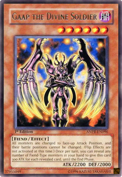Gaap the Divine Soldier [ANPR-EN096] Rare Yu-Gi-Oh!