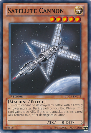 Satellite Cannon [SDCR-EN012] Common Yu-Gi-Oh!