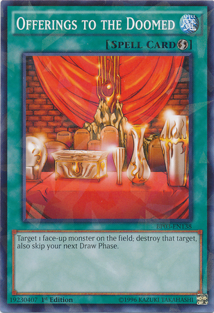 Offerings to the Doomed [BP03-EN138] Shatterfoil Rare Yu-Gi-Oh!