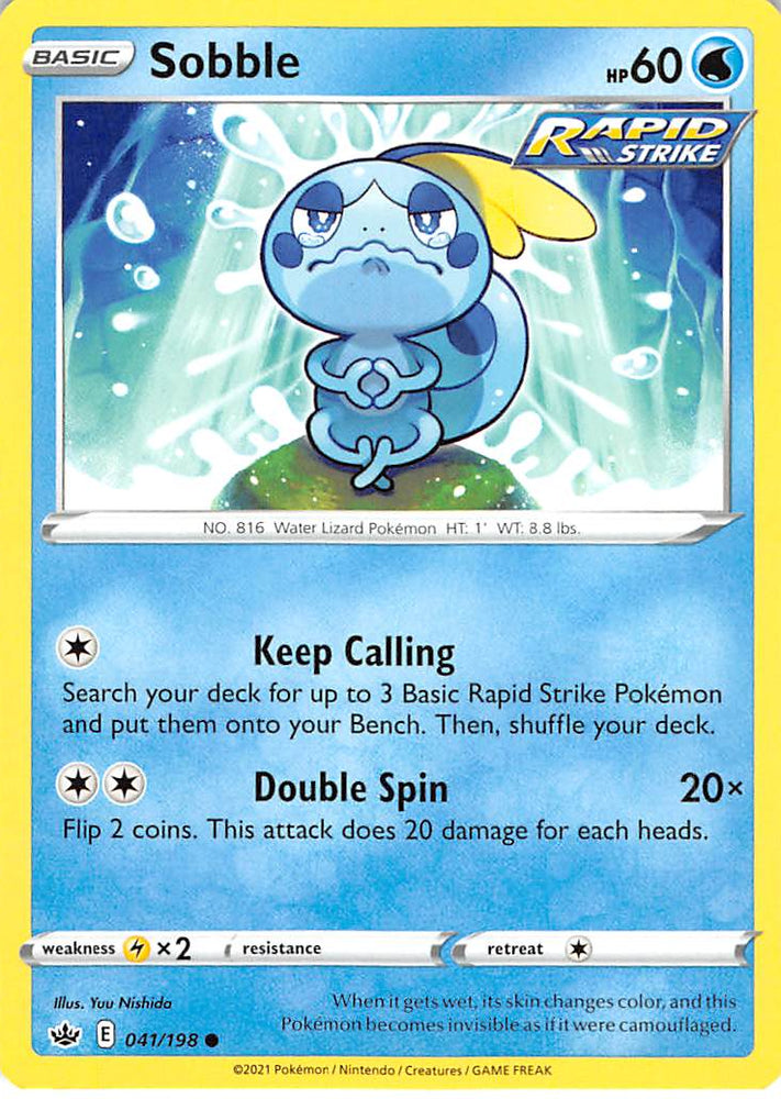 Sobble (041/198) [Sword & Shield: Chilling Reign] Pokémon