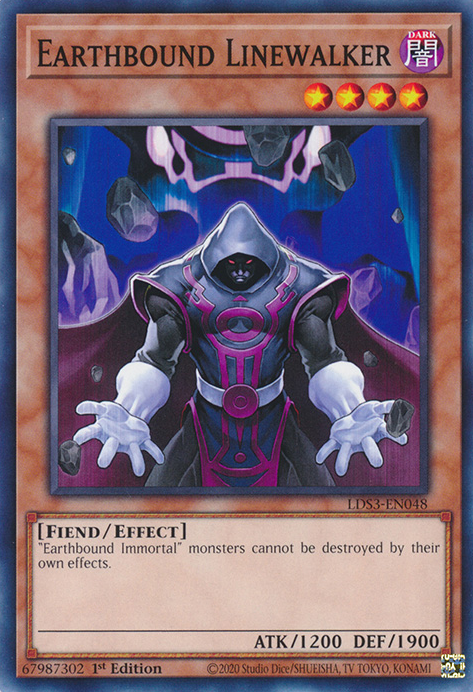 Earthbound Linewalker [LDS3-EN048] Common Yu-Gi-Oh!